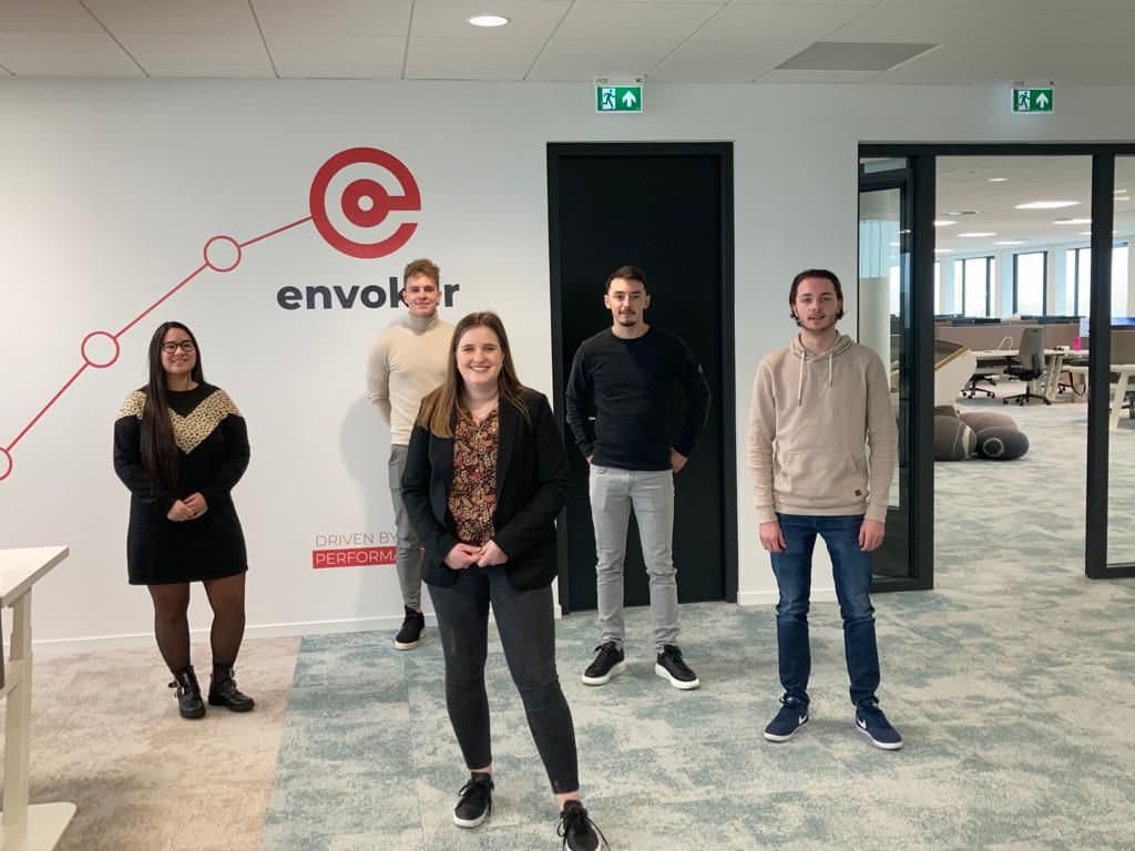 Nieuwe trainees voor Envoker