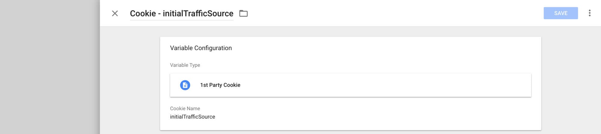 initialsource gtm stap 2